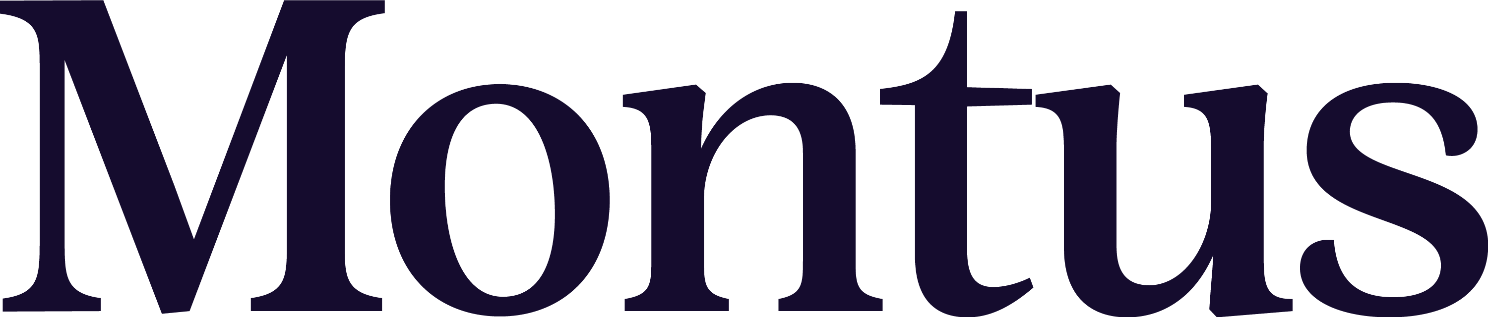Montus Logo - Blue Text